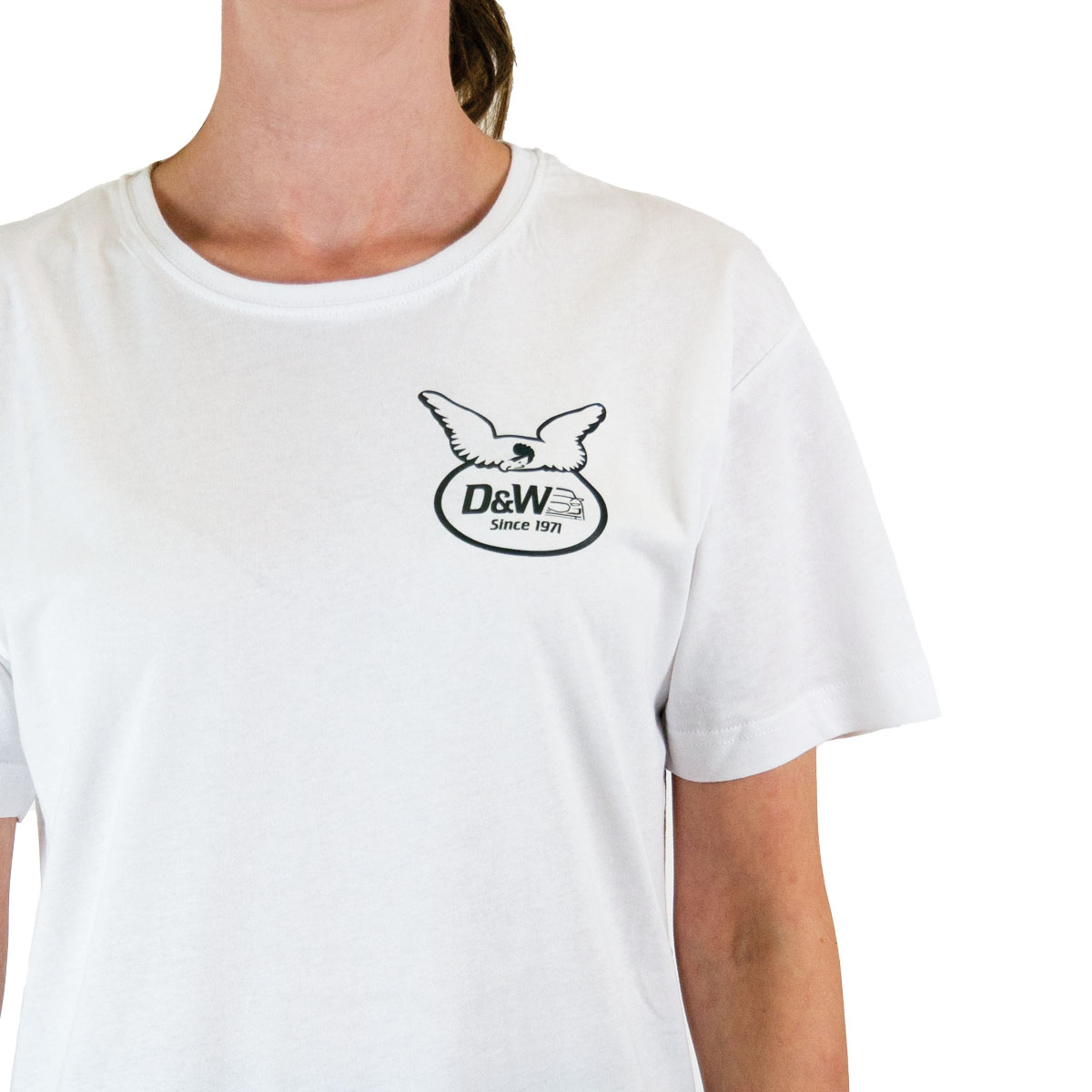 D&W Kollektion Shaped Long Tee White Grösse XXL D&W Kollektion Shaped Long Tee White Grösse XXL