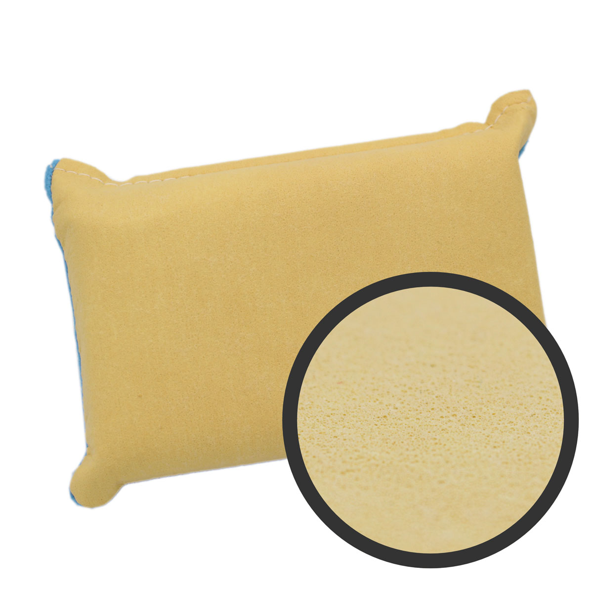 D&W Antibeschlagschwamm blau/beige 12x8x4cm