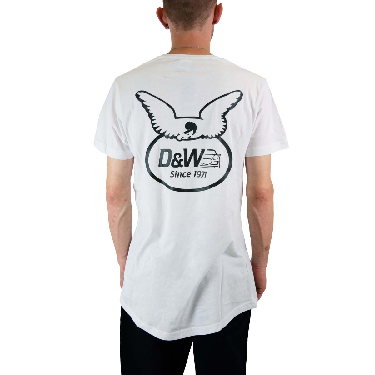 D&W Kollektion Shaped Long Tee White Grösse XXL D&W Kollektion Shaped Long Tee White Grösse XXL