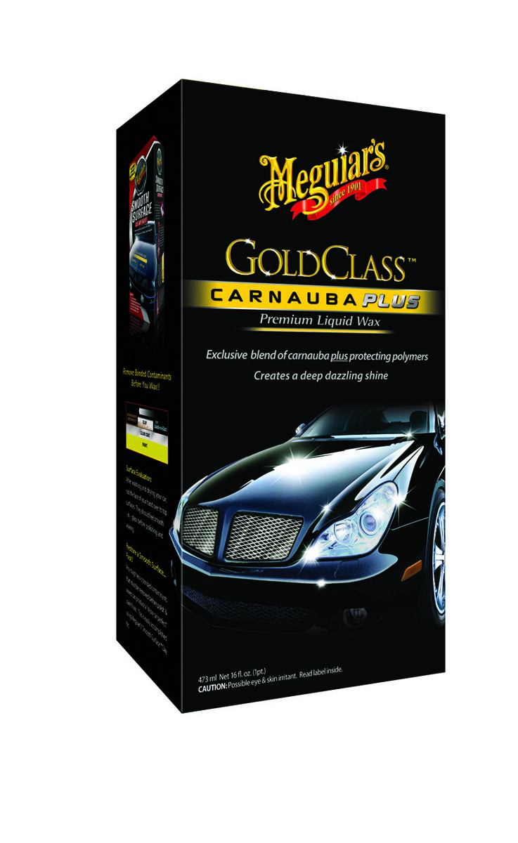 Meguiar's G7016EU Gold Class Liquid Wax Autowachs, 473ml