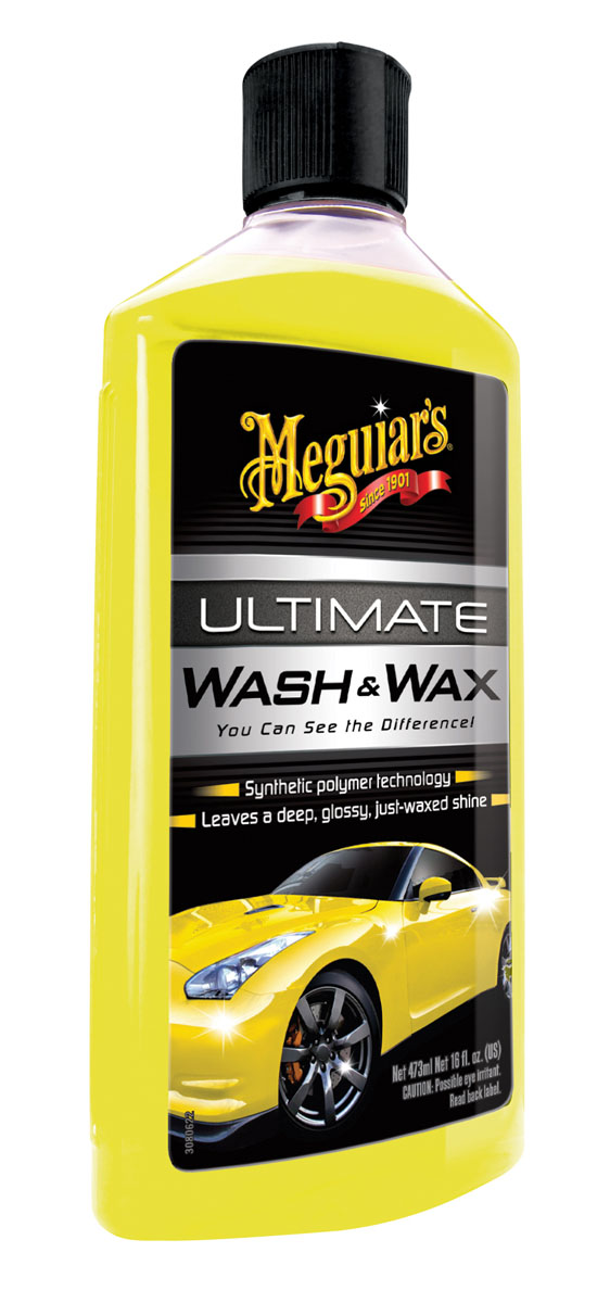 Meguiar's G17716EU Ultimate Wash und Wax Autoshampoo, 473 ml