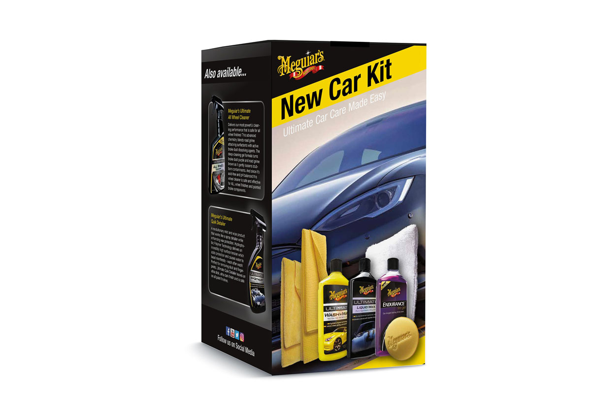 Meguiar's G3201EU Brilliant Solutions New Car Kit Autopflegeset