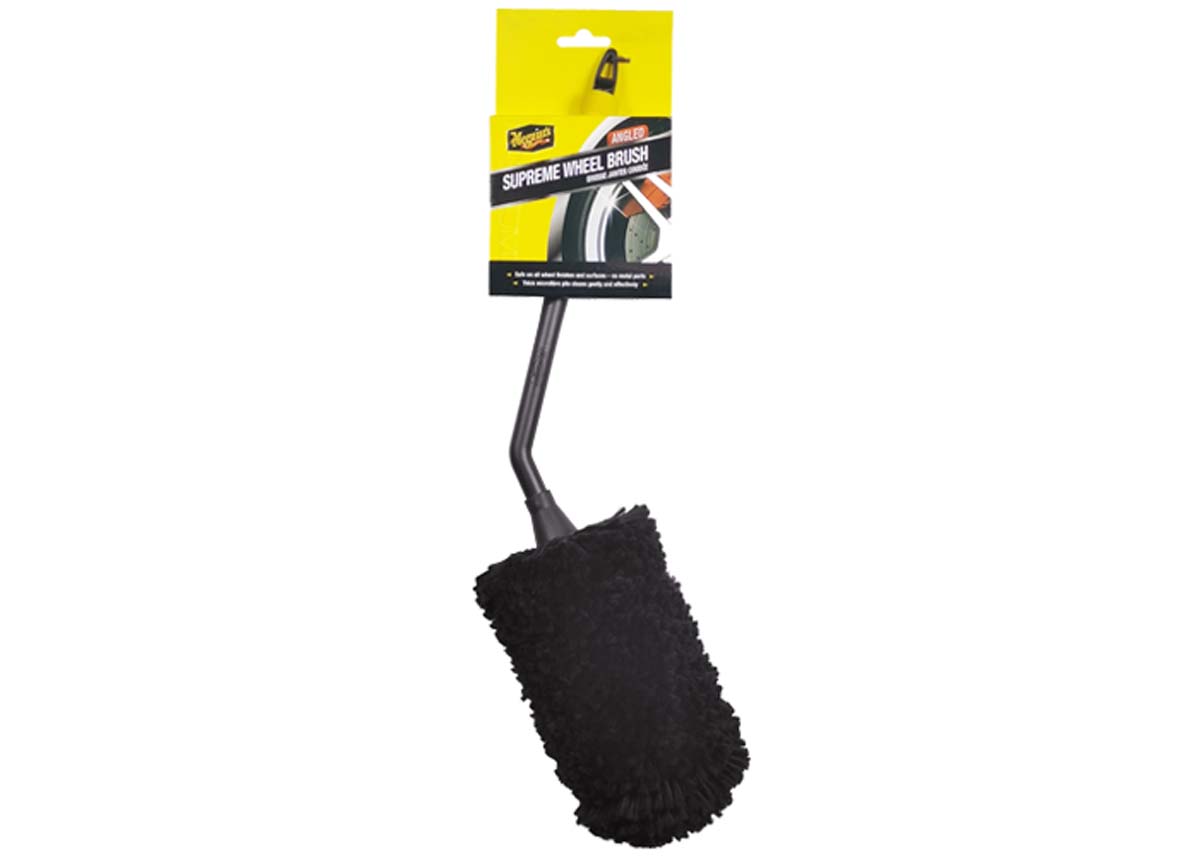 Meguiar's X190700EU Microfiber Angled Wheel Cleaning Brush, Medium Felgenbürste 