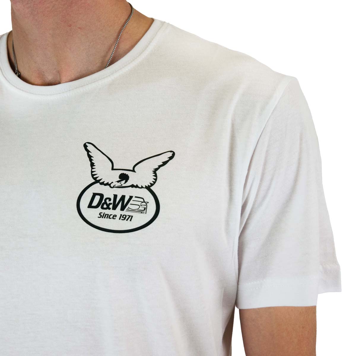 D&W Kollektion Shaped Long Tee White Grösse XXL D&W Kollektion Shaped Long Tee White Grösse XXL