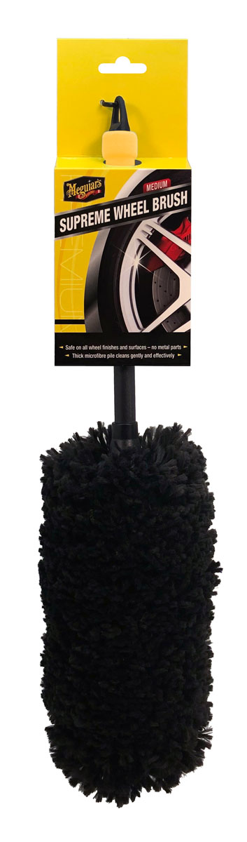 Meguiar's X1902EU Supreme Wheel Brush Medium 37cm Felgenbürste 