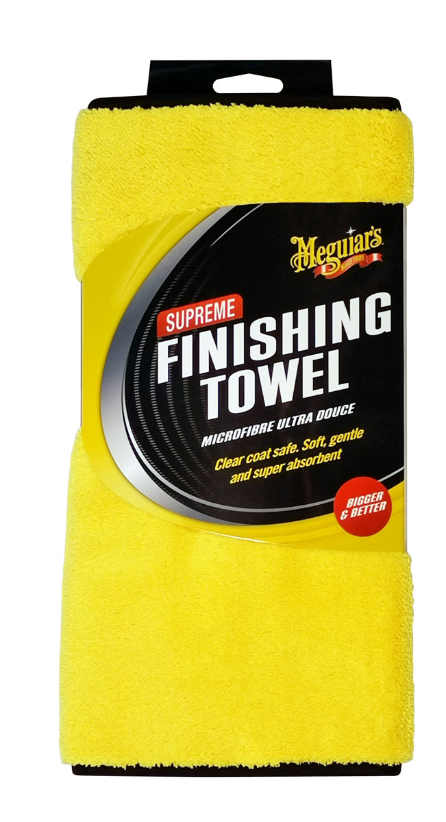 Meguiar's X1906EU Supreme Microfibre Finishing Towel V2