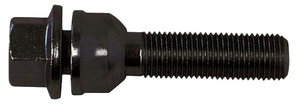 H&R Kugelbundschraube R14 mit beweglichem Kugelbund M14x1,5x30 SW17 schwarz 