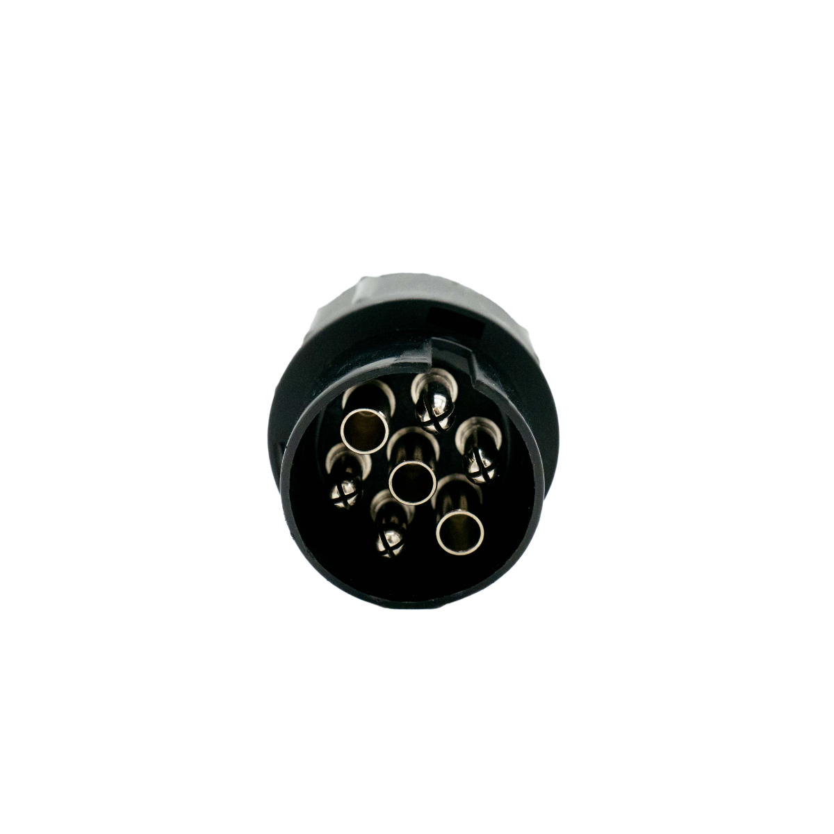 D&W Anhänger Mini-Adapter Steckdose 13-polig auf Stecker 7-polig – 12V