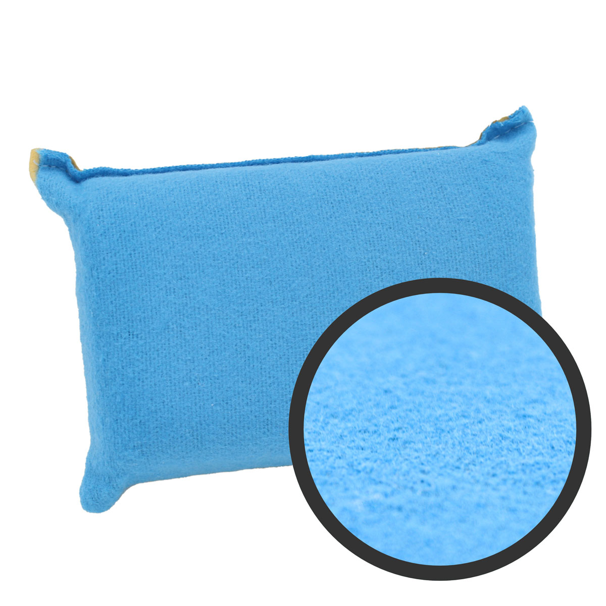 D&W Antibeschlagschwamm blau/beige 12x8x4cm
