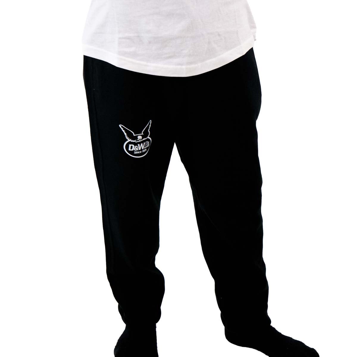 D&W Kollektion Basic Sweatpants Black Grösse S