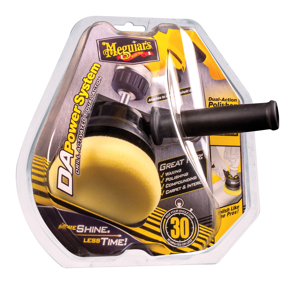 Meguiar's G3500INT Dual Action Power System Bohrmaschinenaufsatz