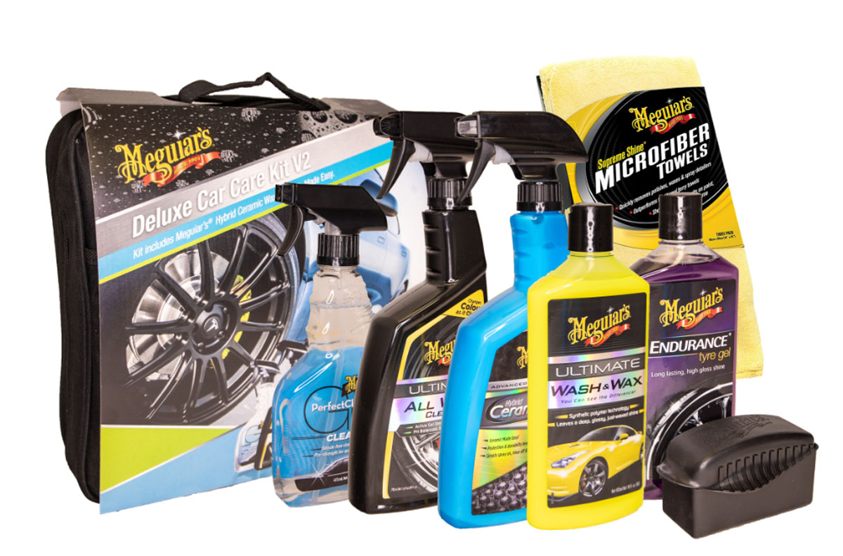 Meguiars DELKITV2 Deluxe Car Care Kit V2 Autopflege-Set