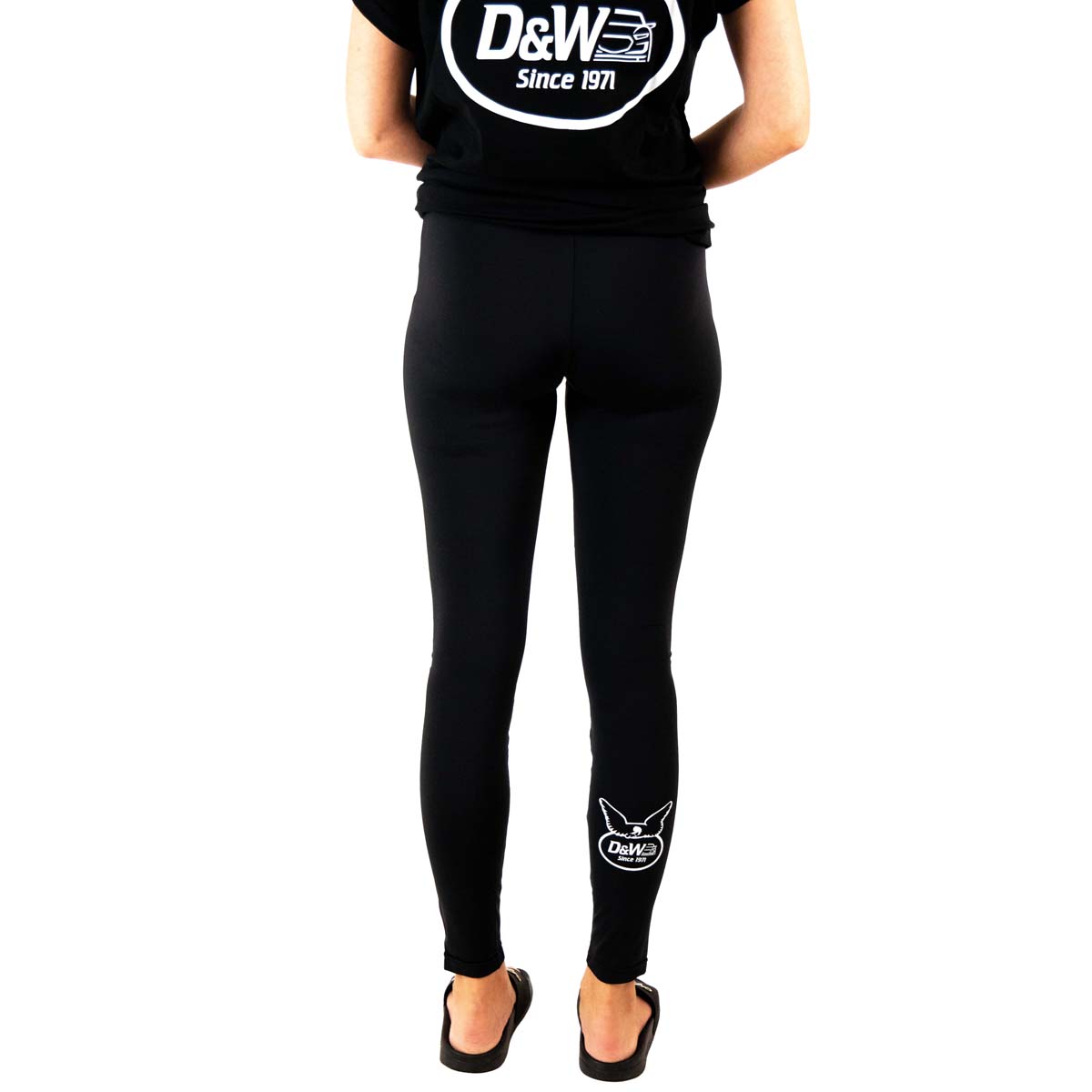 D&W Kollektion Leggings Mesh Black Grösse L